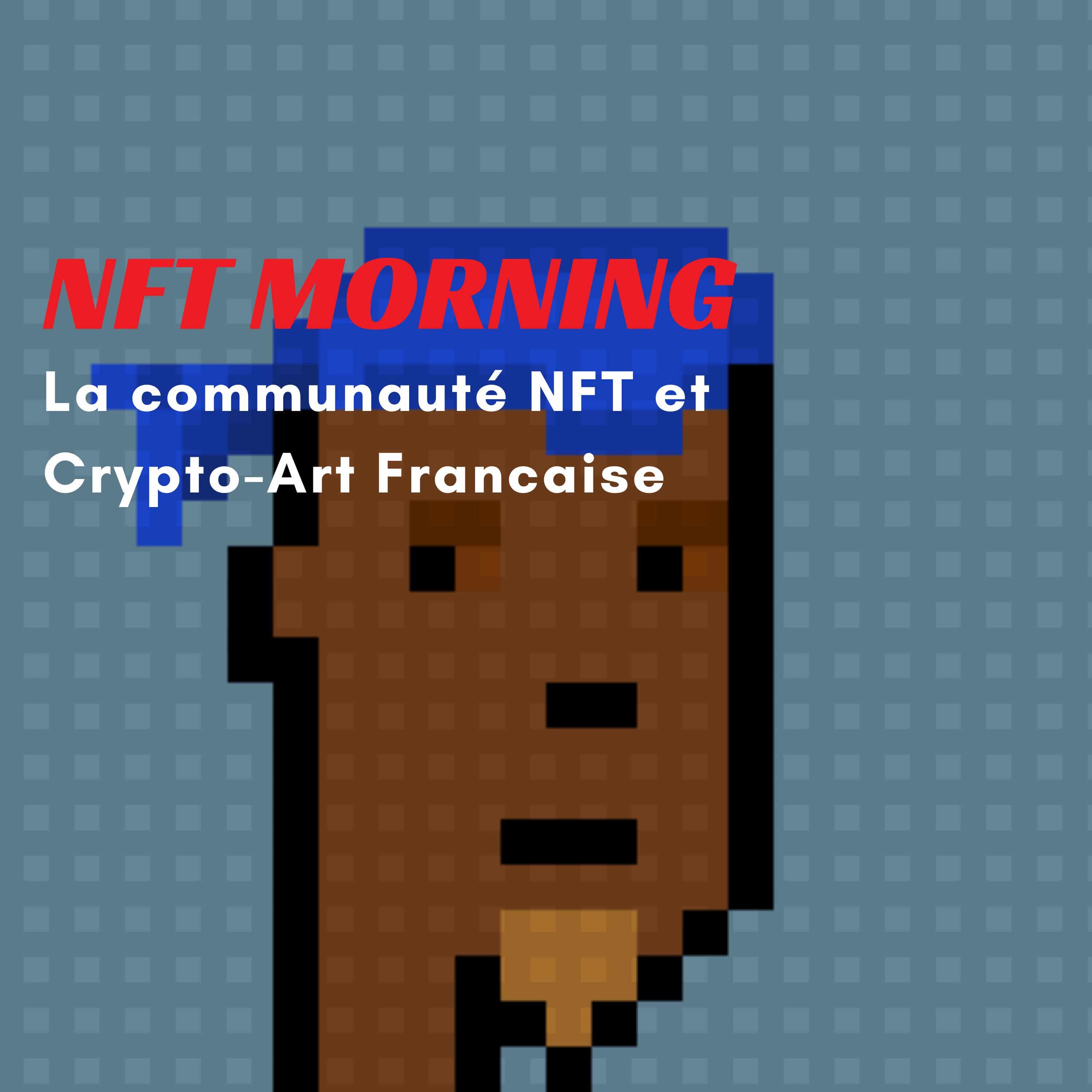 NFT Morning, Decouvrez tous les projets NFT et Crypto-art podcast cover art