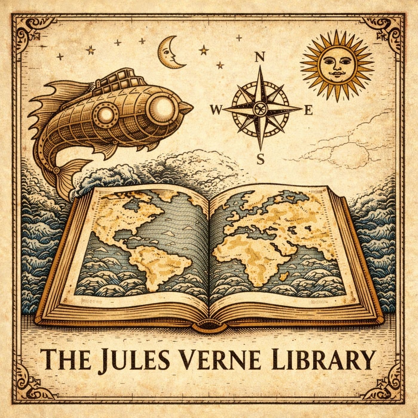 The Jules Verne Library