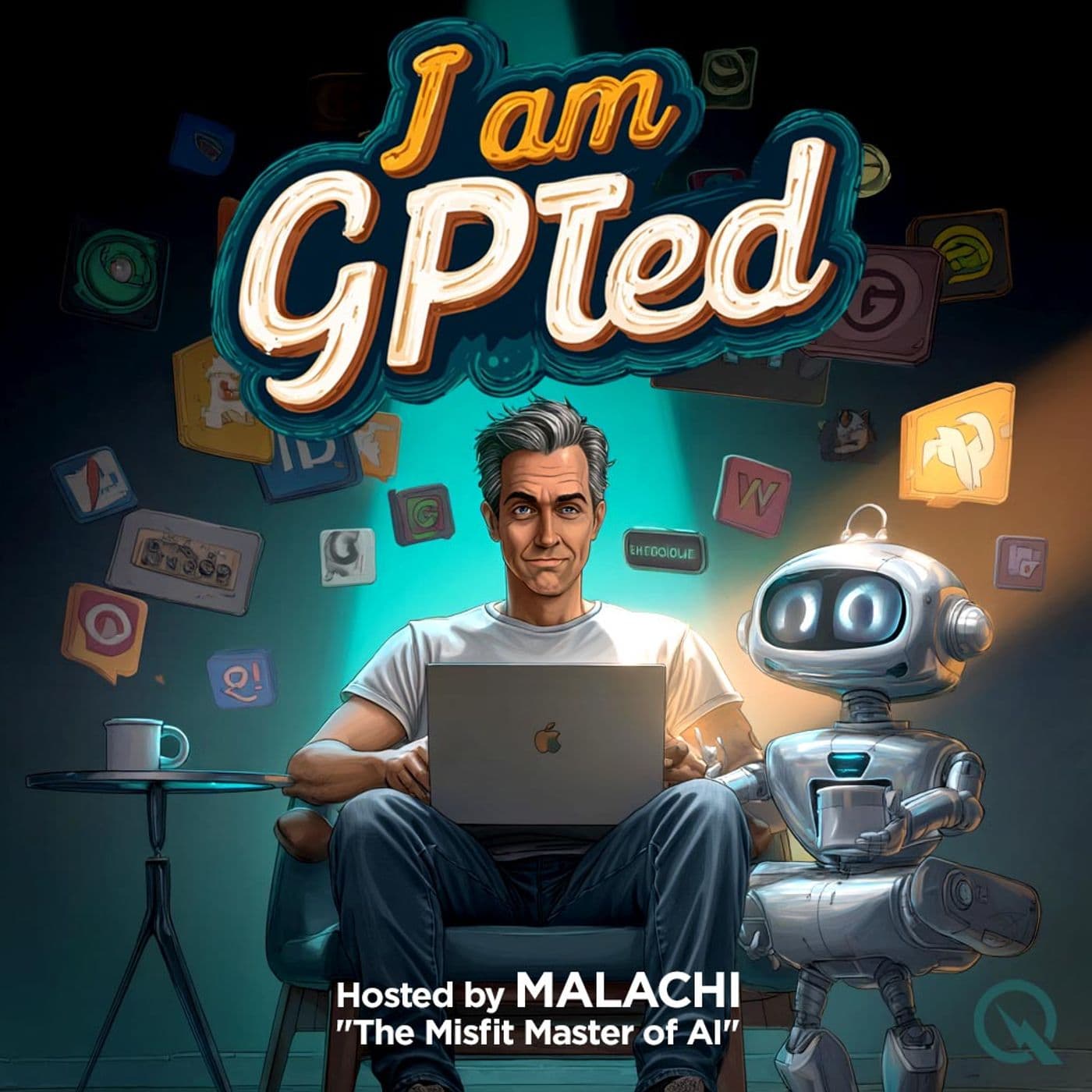 I am GPTed - what you need to know about Chat GPT, Bard, Llama, and Artificial Intelligence podcast cover art